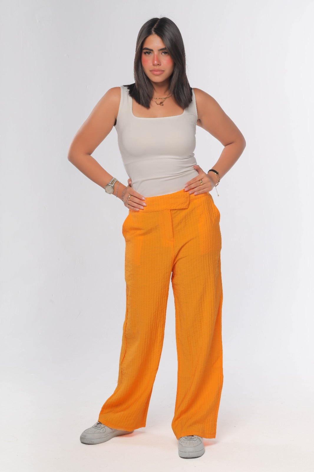 straight pants in mango