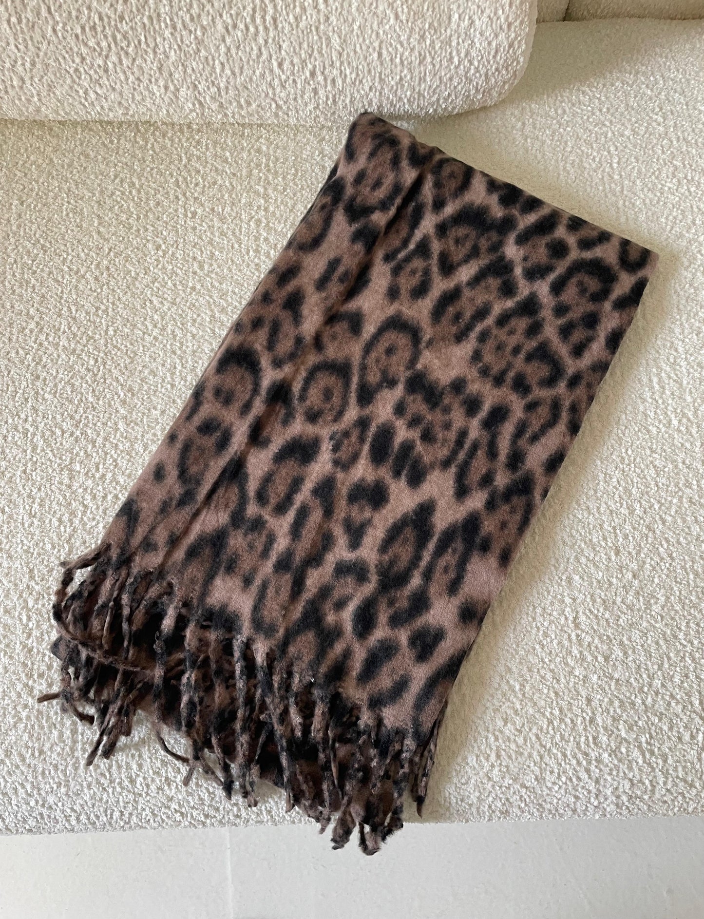 Tiger Mohair Scarf