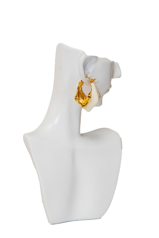 earrings U white