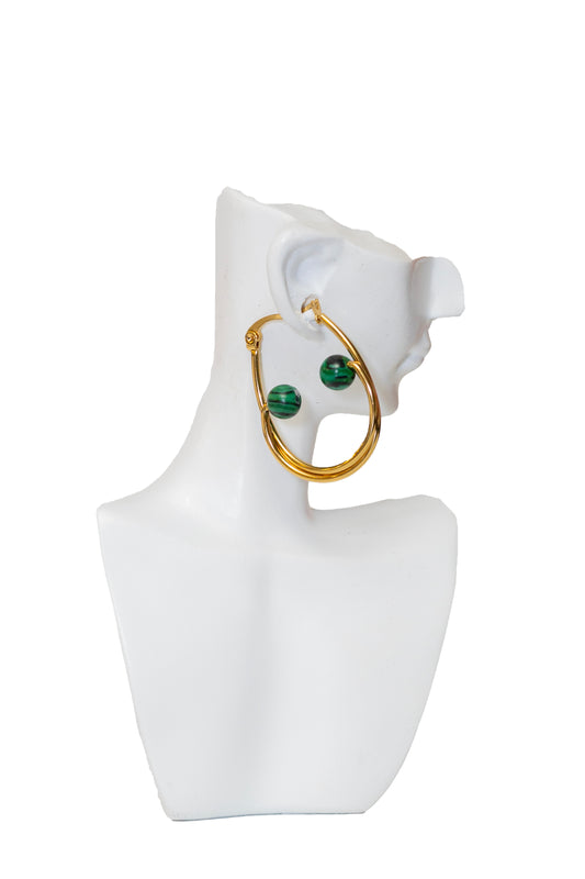earrings green eyes