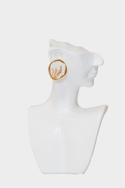 florel earrings