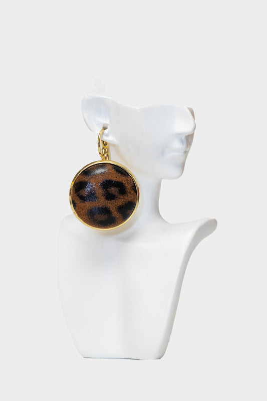 tiger earrings
