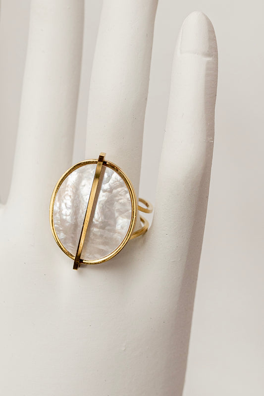 big pearl ring