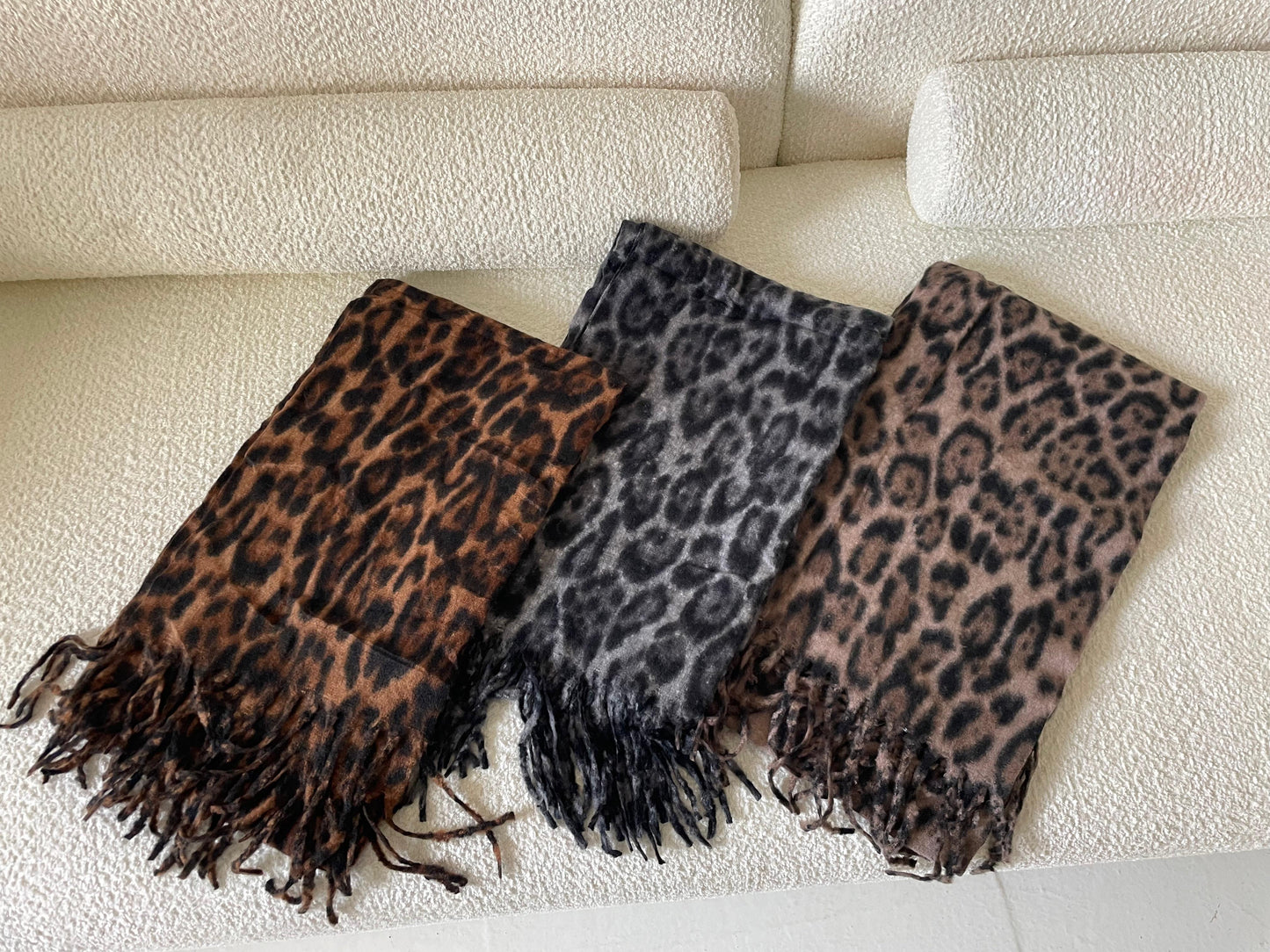 Tiger Mohair Scarf