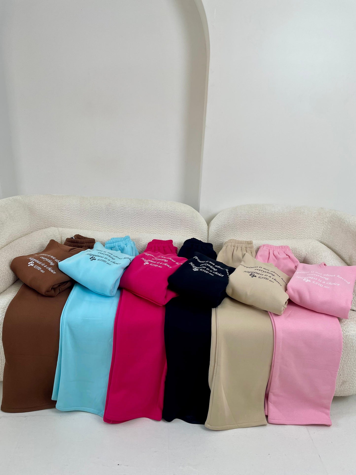 melton set widleg pants