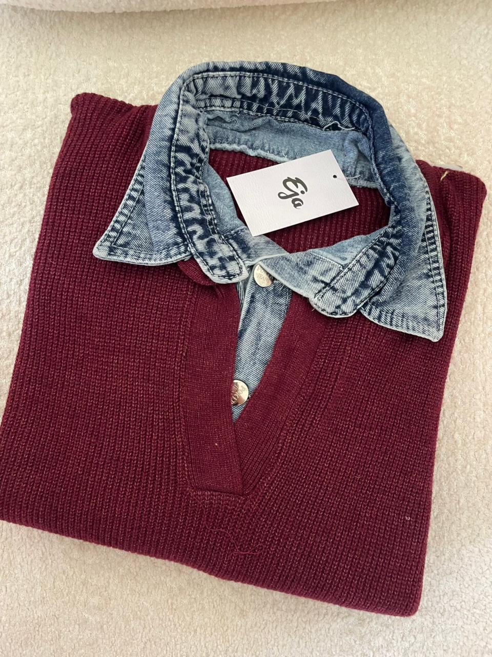 jeans oversized pullover