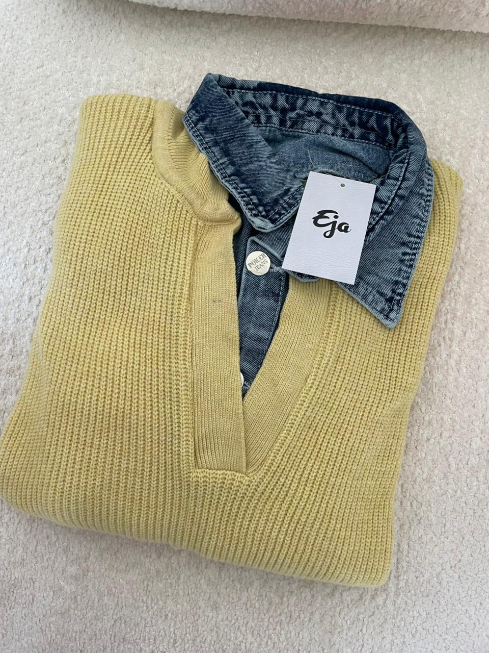 jeans oversized pullover