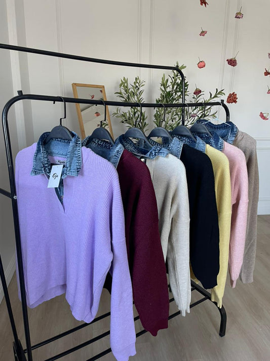 jeans oversized pullover